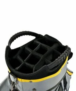 Masters Golf Superlight 9 Trolley Bag Grey/Yellow- New -Used Golf Products Sales Store 1633450229255