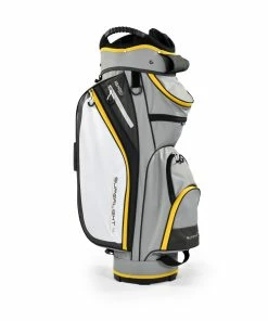 Masters Golf Superlight 9 Trolley Bag Grey/Yellow- New