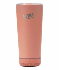 FIRESIDE OUTDOOR Vibe 18oz Tumbler With Speaker -Used Golf Products Sales Store fireside outdoor vibe 18 ounce tumbler with speaker coral 01 80438.1676578104