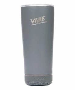 FIRESIDE OUTDOOR Vibe 18oz Tumbler With Speaker -Used Golf Products Sales Store fireside outdoor vibe 18 ounce tumbler with speaker grey 01 18074.1676596135