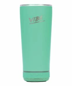 FIRESIDE OUTDOOR Vibe 18oz Tumbler With Speaker -Used Golf Products Sales Store fireside outdoor vibe 18 ounce tumbler with speaker mint green 01 76598.1676595109