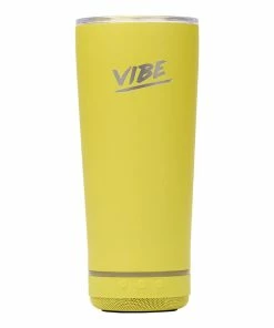 FIRESIDE OUTDOOR Vibe 18oz Tumbler With Speaker -Used Golf Products Sales Store fireside outdoor vibe 18 ounce tumbler with speaker yellow 01 81929.1676578806