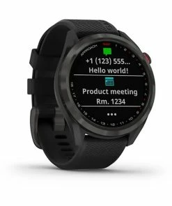 Garmin Approach S42 Watch -Used Golf Products Sales Store garmin approach s42 watch gunmetal black 03 87075.1633982576