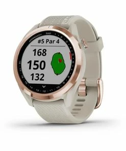 Garmin Approach S42 Watch -Used Golf Products Sales Store garmin approach s42 watch rose gold light sand 02 83619.1633982576