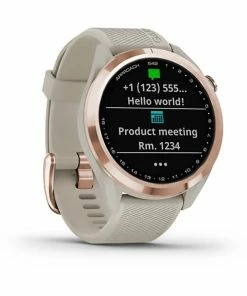 Garmin Approach S42 Watch -Used Golf Products Sales Store garmin approach s42 watch rose gold light sand 03 21614.1633982576