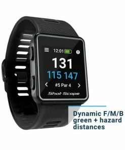Shot Scope V3 GPS Watch -Used Golf Products Sales Store shot scope v3 gps watch black 02 12038.1671652038