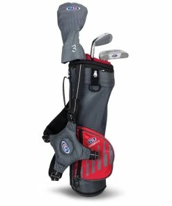 US Kids UL39-s 3 Club Carry Set -Used Golf Products Sales Store us kids ul39 s 3 club carry set grey red 01 28866.1676583047